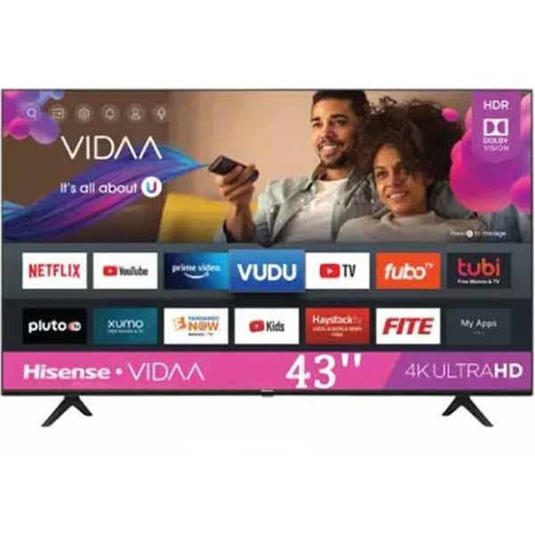 Hisense 50 Inch 4K UHD Smart TV 50A61K