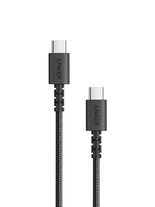Anker PowerLine Select W/USB-C To USB-C 2.0 Cable 6FT - Black