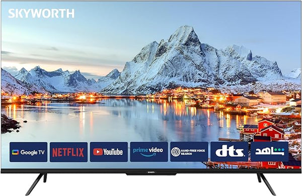 Skyworth 55 Inch TV 4K UHD Smart Google TV LED - 55SUE9350F (2023 Model)